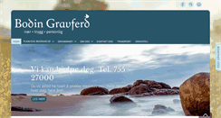 Desktop Screenshot of bodingravferd.no